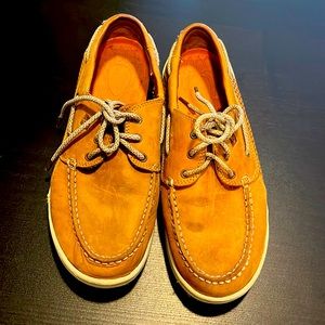 Speedy topsiders. Size 10. Worn with no obvious signs